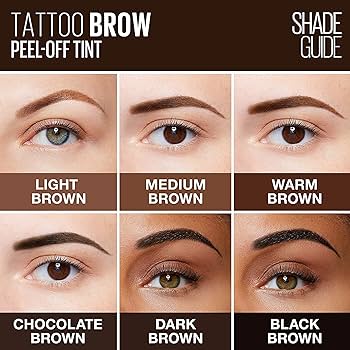 Maybelline Tattoo Brow Peel Off Semi Permanent Gel