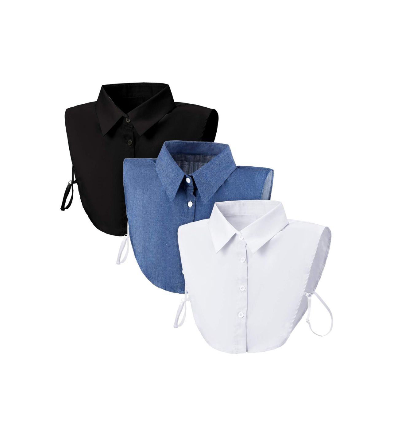 Detachable Blouse Dickey Collar