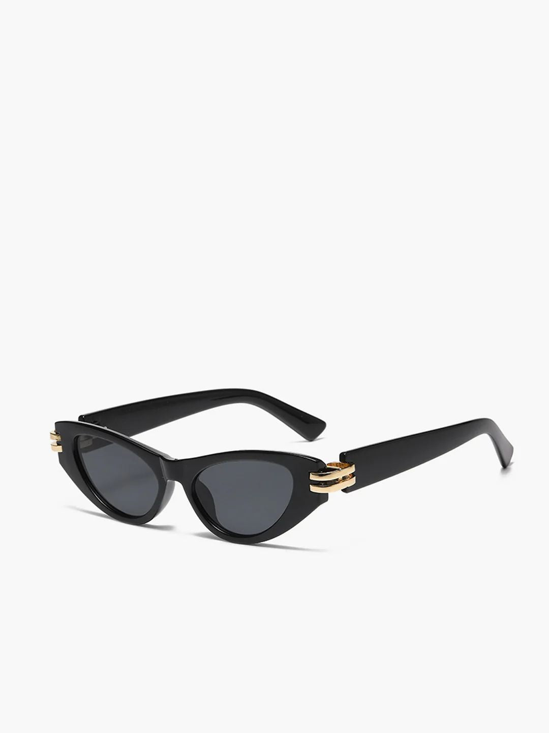 Cat Eyes Black Frame Sunglasses