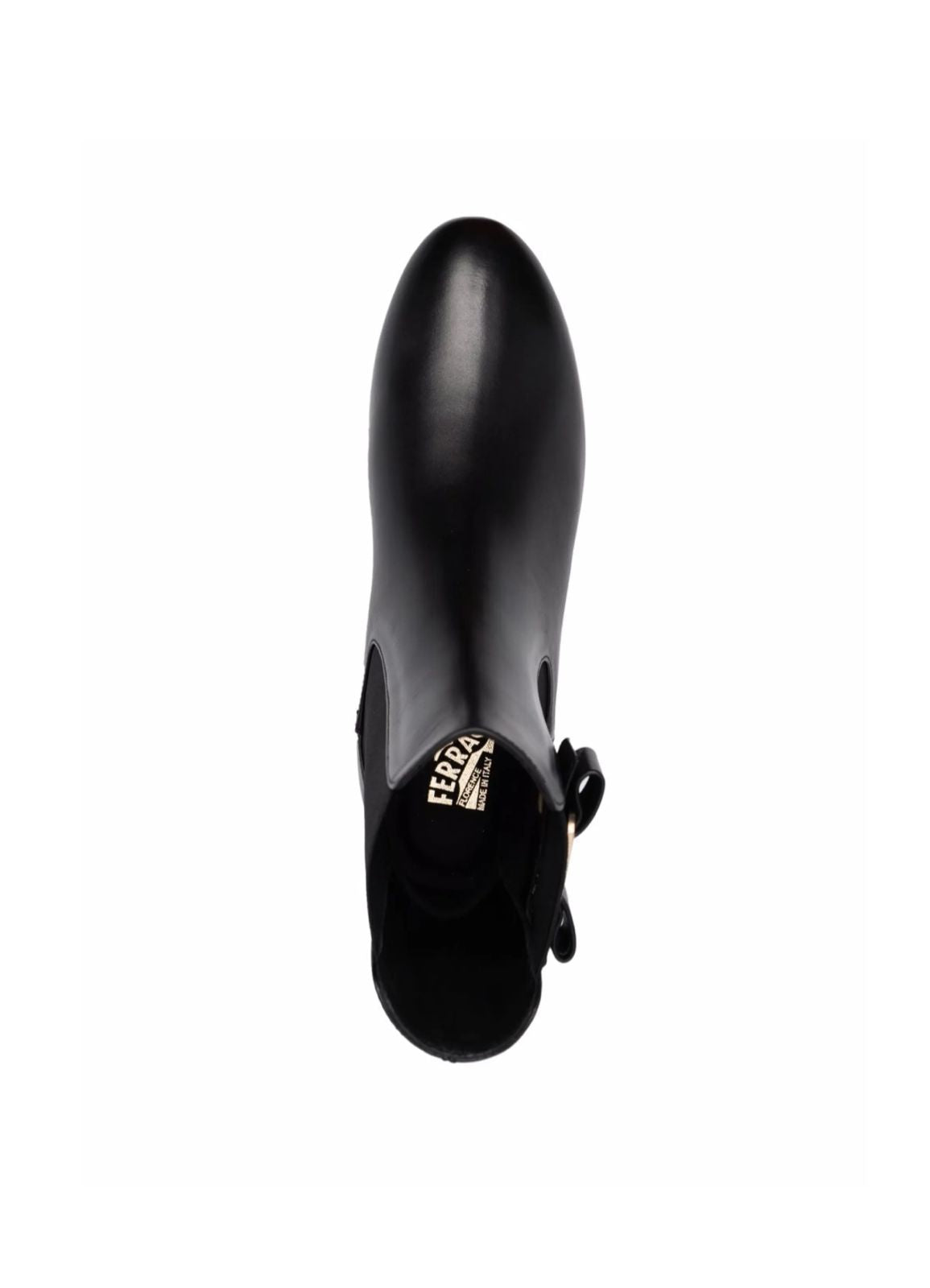 Salvatore Ferragamo Vera Bow Chelsea Boots