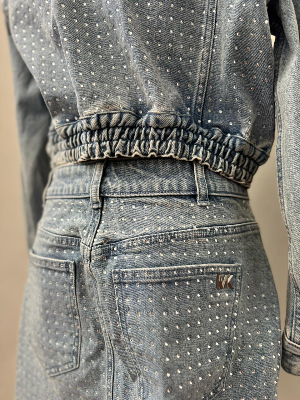 Michael Kors Denim Skirt Set