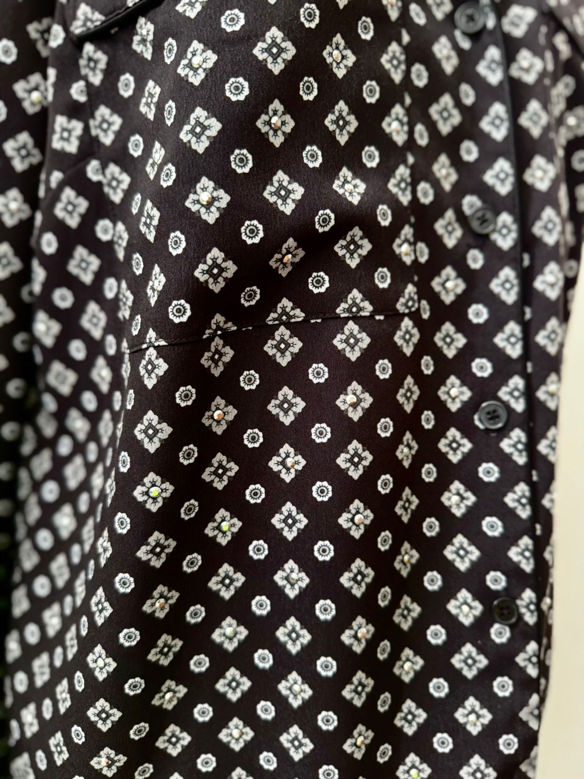 Michael Kors Studded Medallion Set