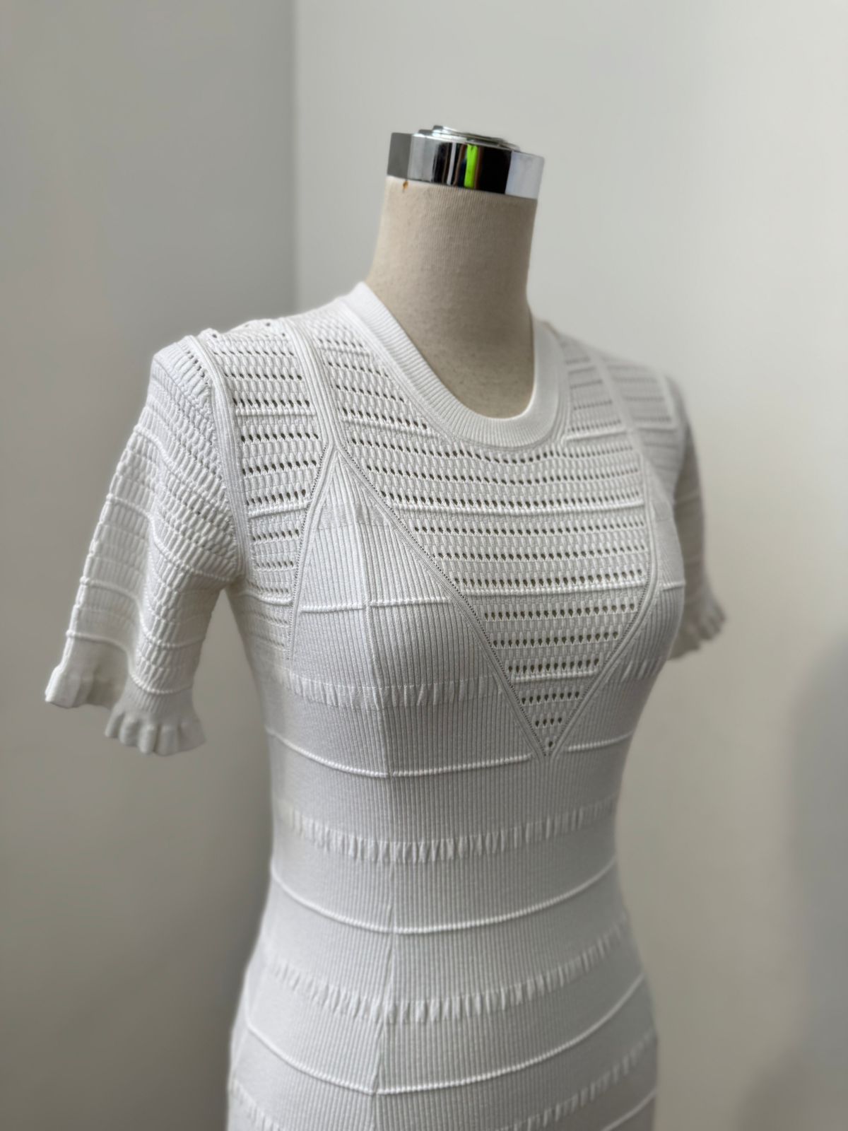KENZO Ribbed Romance Dress