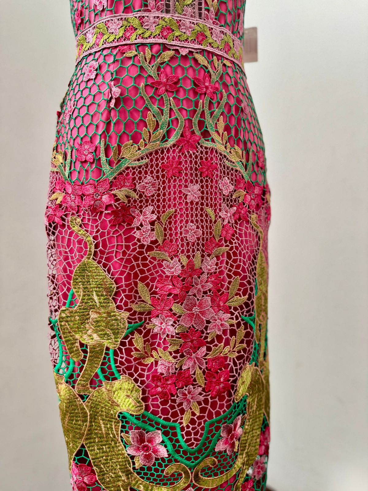 Marchesa Notte Midi Dress