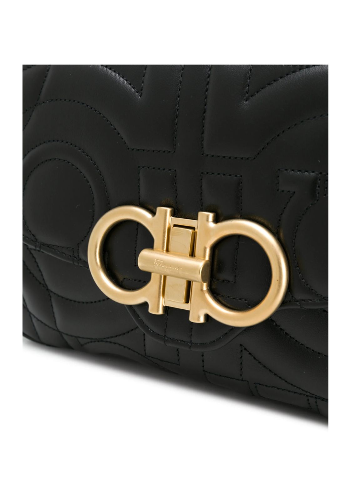 Ferragamo Gancini Quilted Tote Bag