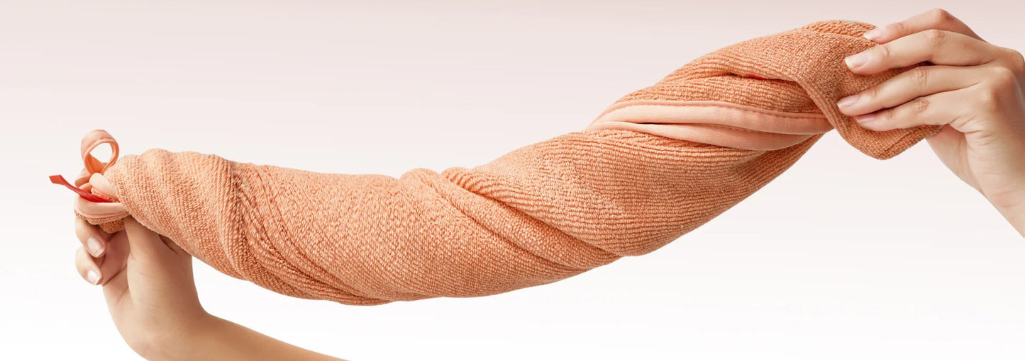 Microfiber Hair Towel Wrap-2 pack