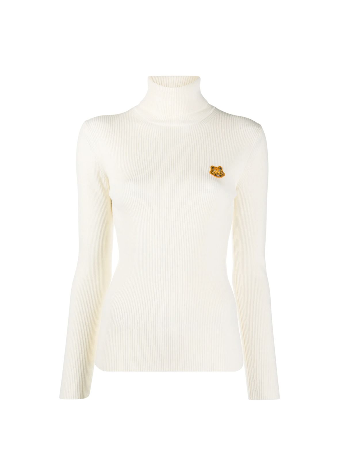 KENZO Tiger-Embroidered Turtleneck Jumper