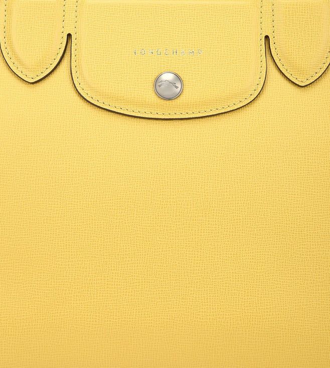 Longchamp Essential Mimosa Le Pliage Heritage Medium Satchel