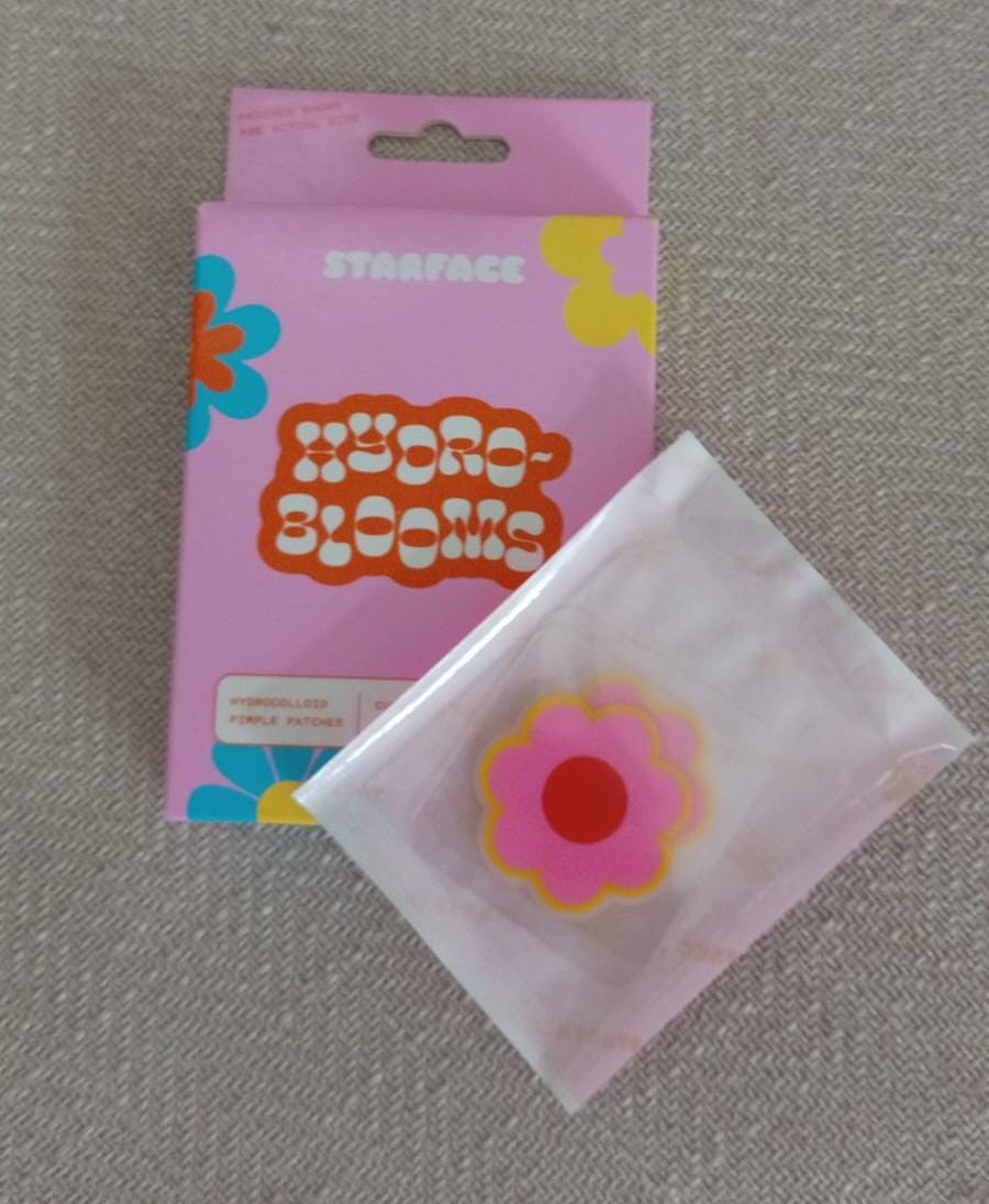 Starface Hydro-Blooms 100% Hydrocolloid Pimple Patches XXL Size for Bigger Spot on Face and Body Pack 2 unidades