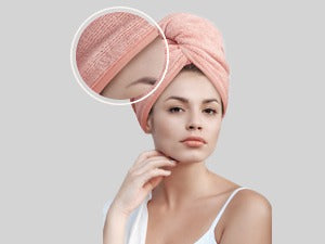 Microfiber Hair Towel Wrap-2 pack