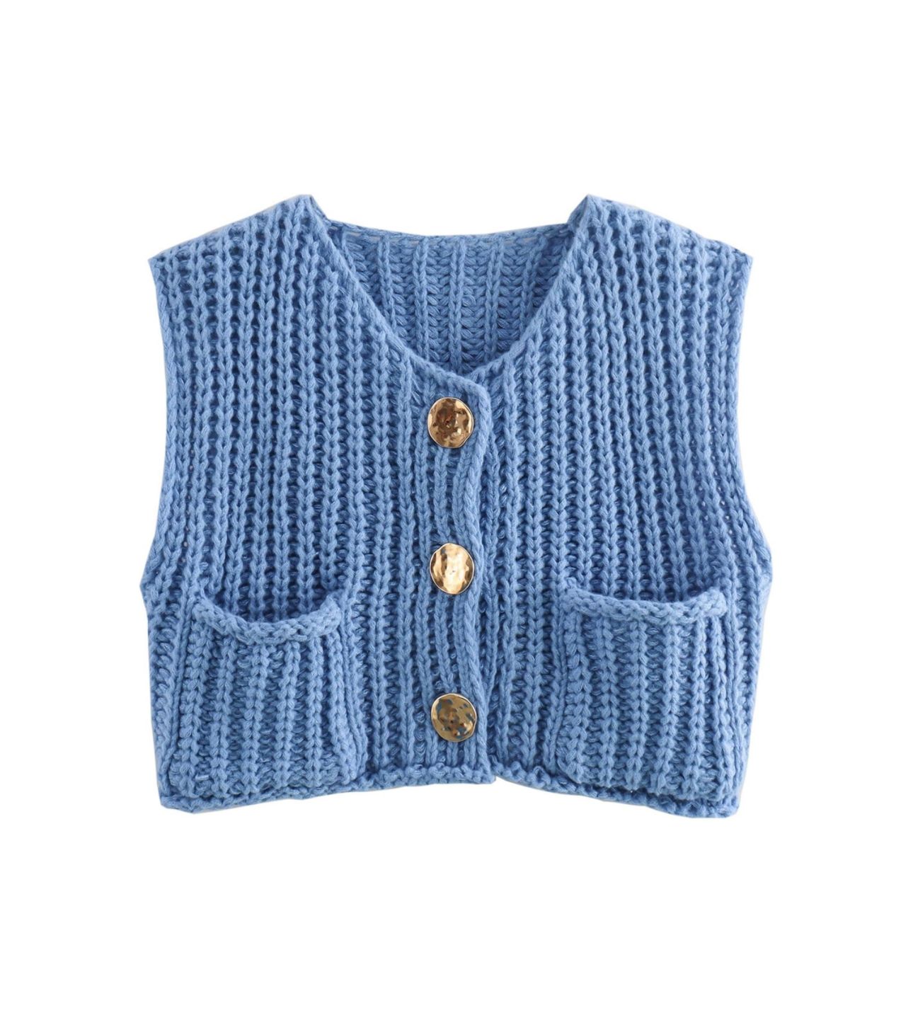 Crochet Chunky Knit Vest