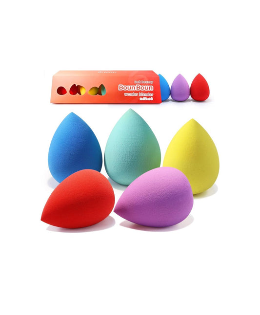 5 Piece Makeup Sponge Set