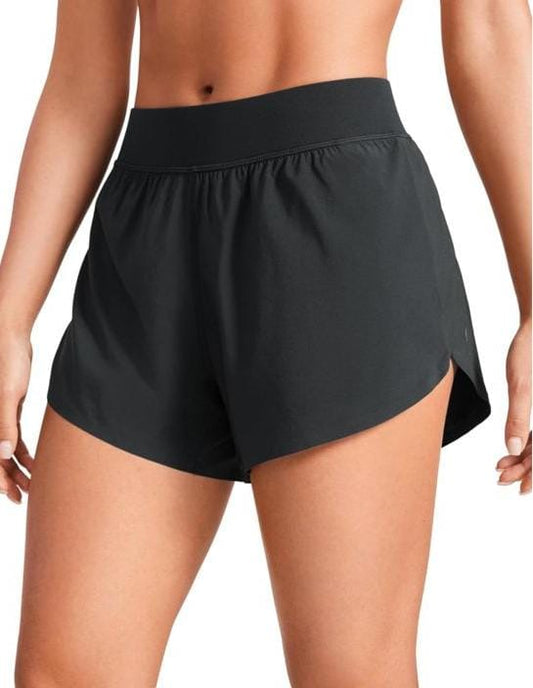 CRZ YOGA Mid Waisted Lightweight Shorts