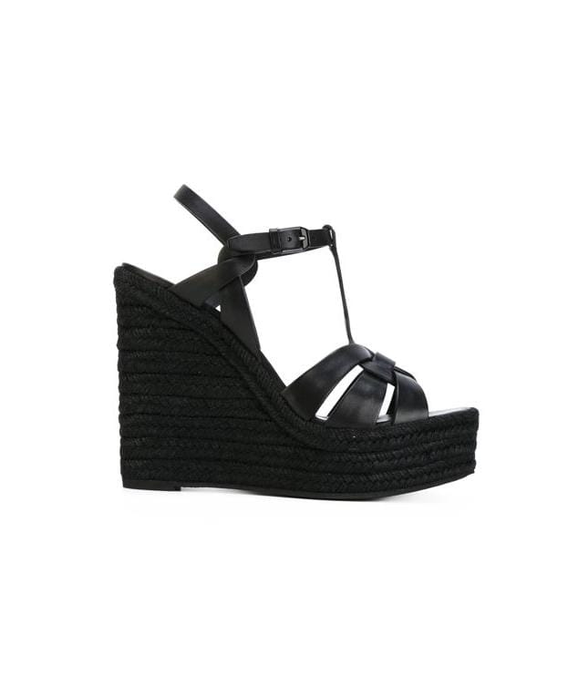 YSL Tribute Espadrille Sandals