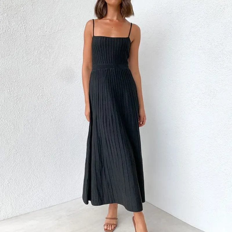 Rib Midi Sundress