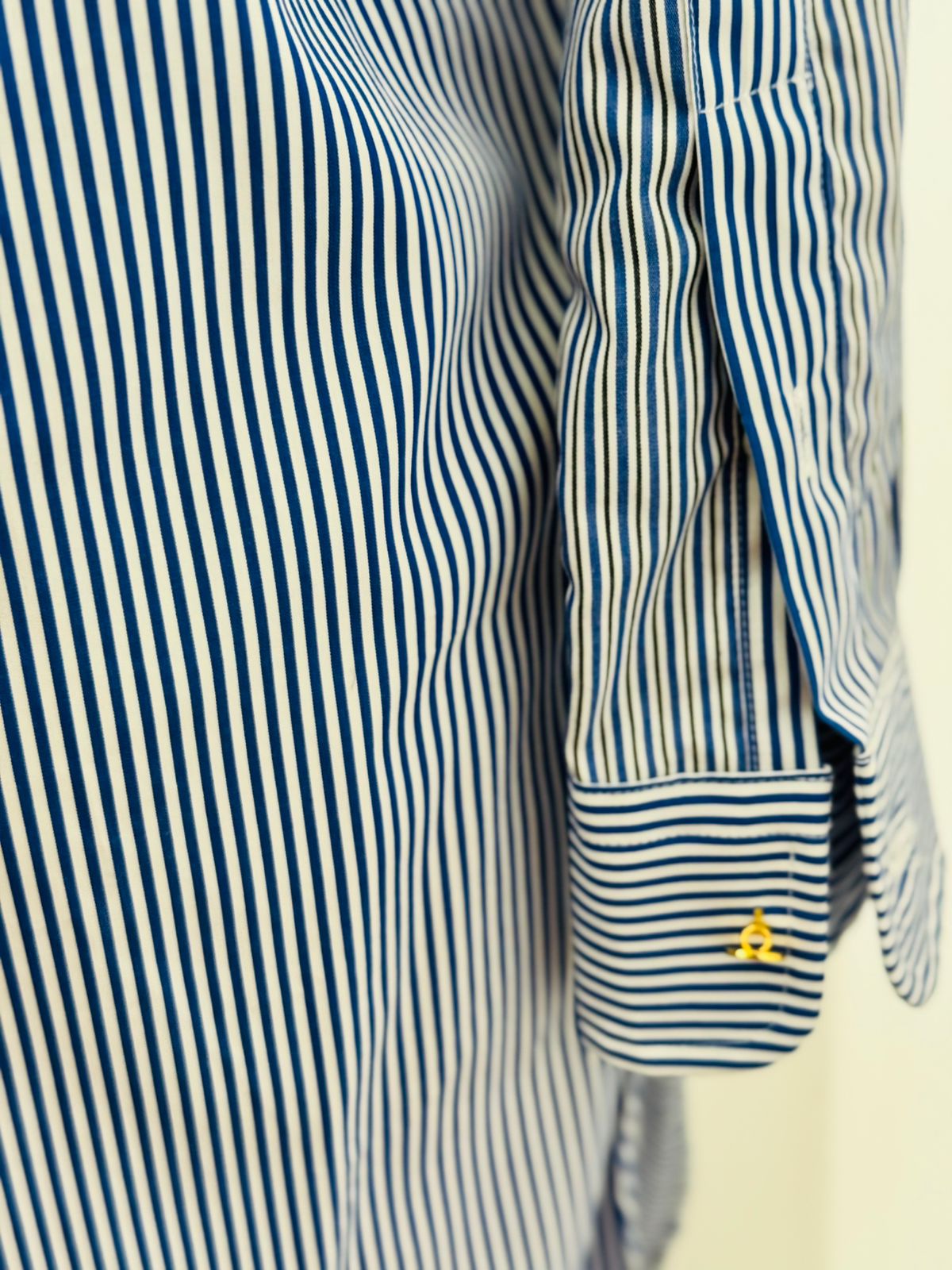 Polo Ralph Lauren Navy Contrast Button Dress