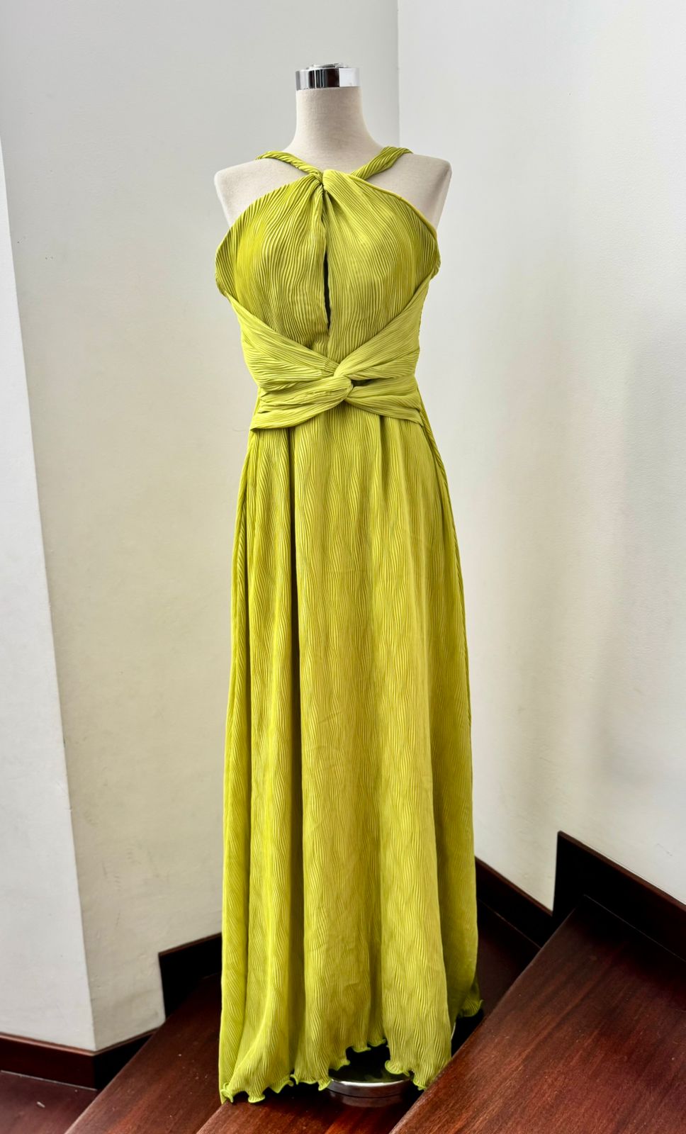 Jade Knot Maxi Dress
