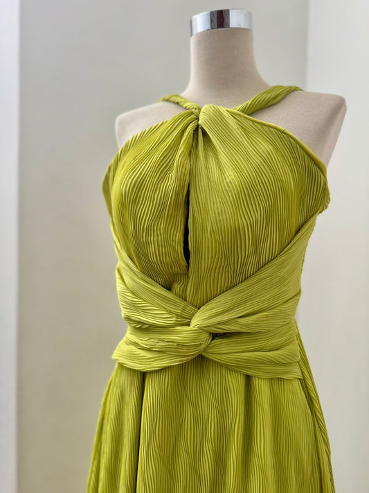 Jade Knot Maxi Dress