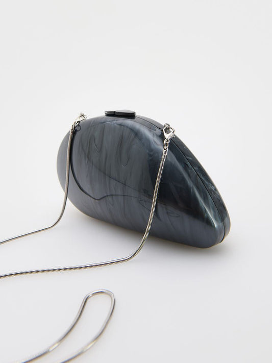 ZARA Clutch Concha Nacar Artificial