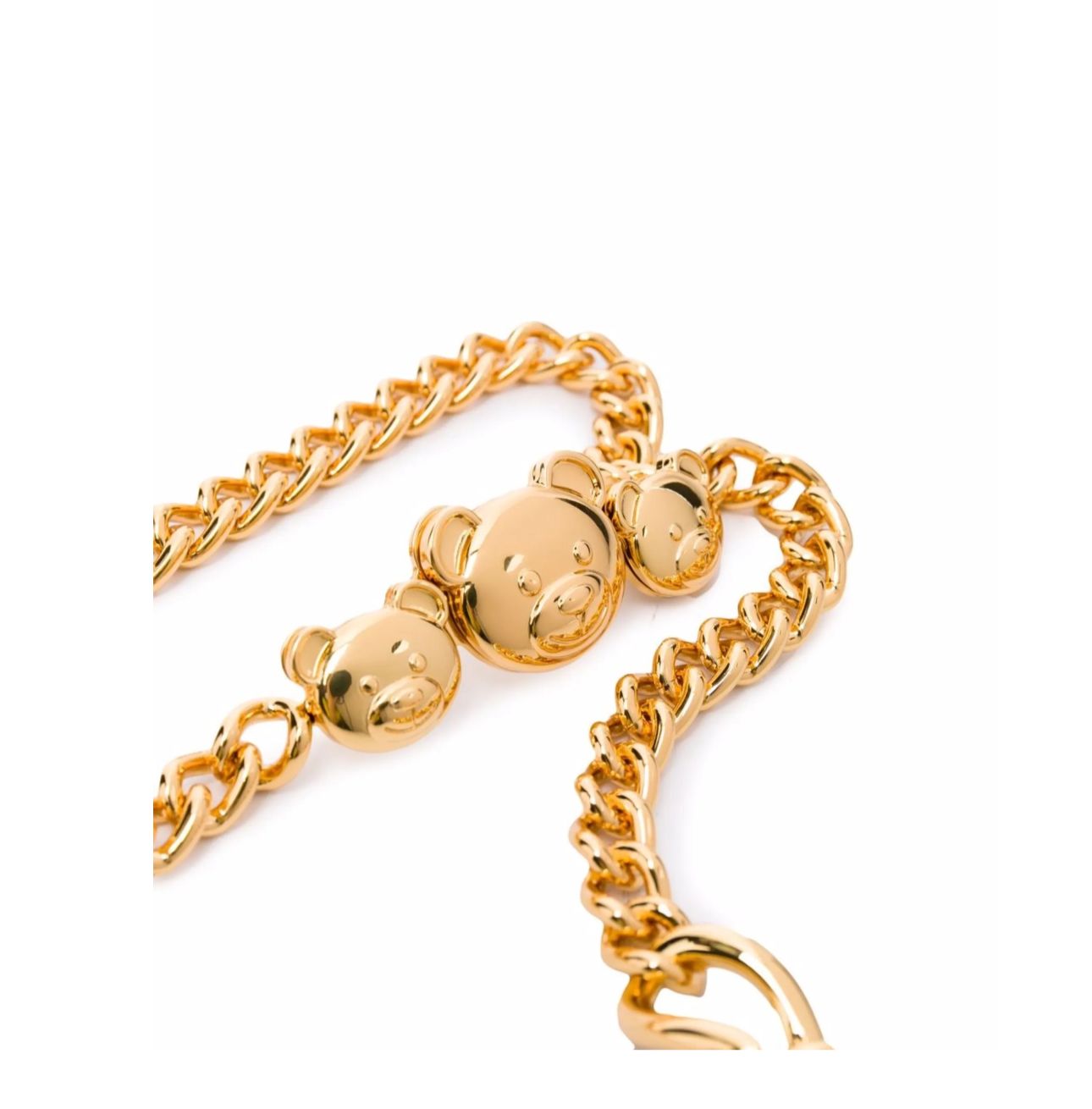 Moschino Bear-motif Chain Belt