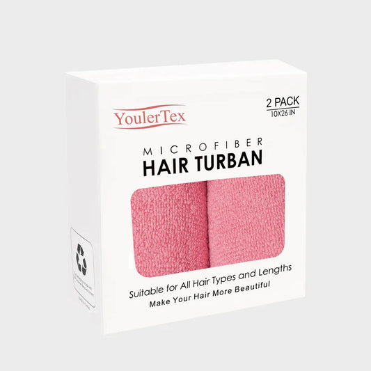 Microfiber Hair Towel Wrap-2 pack